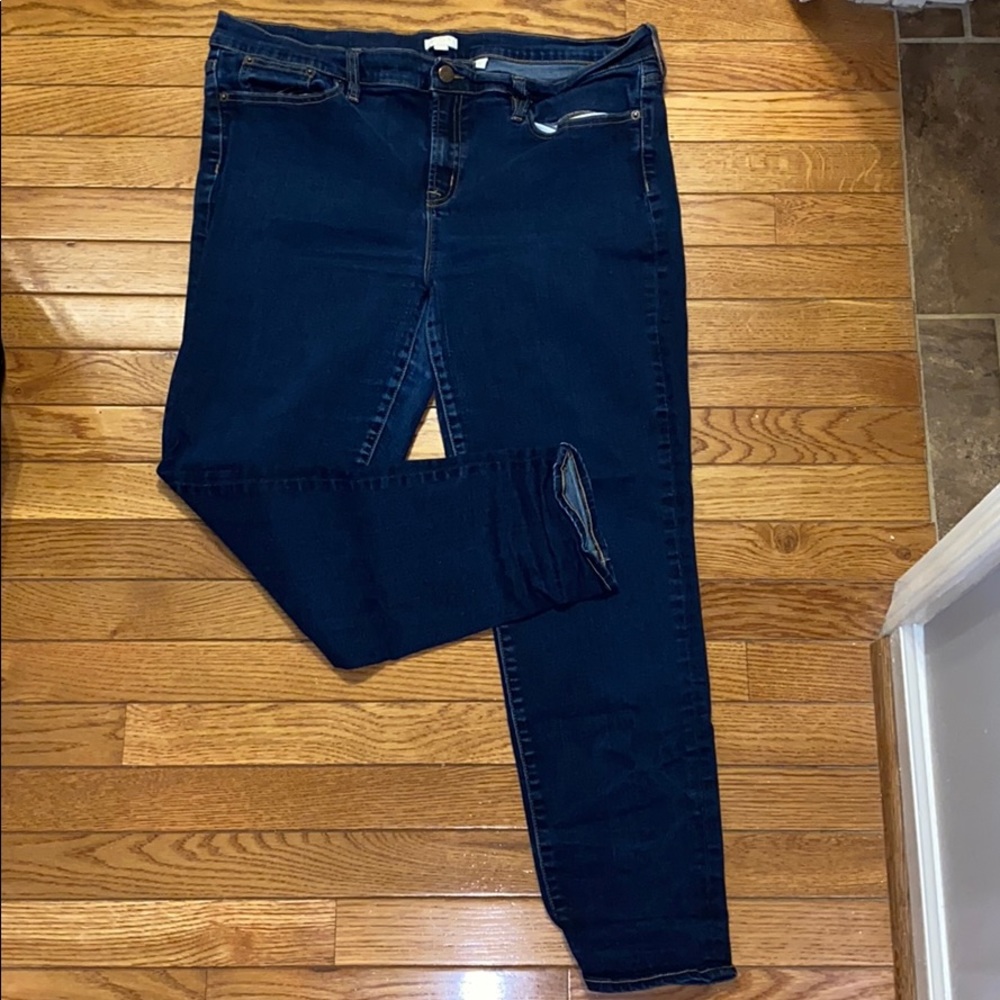 J. Crew jeans worn 1 time!